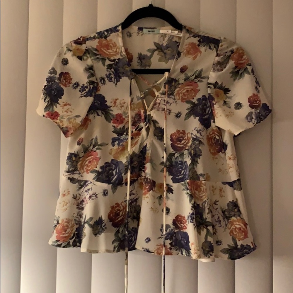 Floral dress shirt